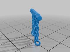 28mm DND Chain Hanger Accessory For Dungeon Terrain MineeForm FDM 3D Print STL File 3D Printer Model