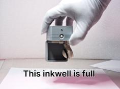 No Spill Travel Inkwell 3D Printer Model