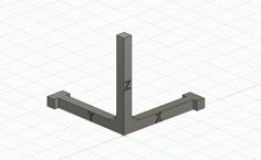 XYZ Measurement Tool 3D Printer Model