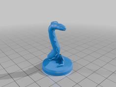 Frosthaven Monster: Lightning Eel – Pose Remix 3D Printer Model