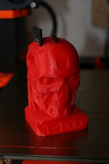 T800 SD-Card Holder 3D Printer Model