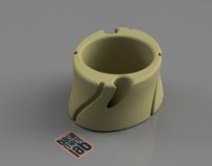 Plant Pot And Planter Vase Type K4 * Italian Design* 3D Printer Model