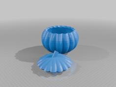 Pumpkin Candy Dish 3D Printer Model