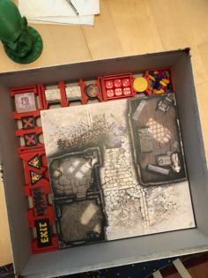 Zombicide: Black Plague Token Organizer 3D Printer Model