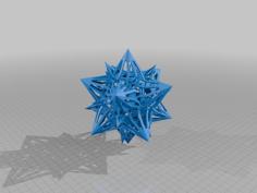 ESCHER STAR TRUNCATED DODECAHEDRAL POLYKNOT 1 3D Printer Model