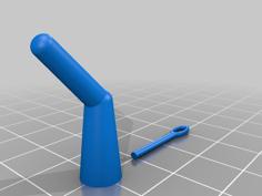 Gun Cleaning Spatula With Removable Heads 3D Printer Model