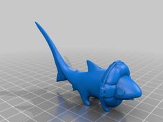 Thresher Shark Pup 3D Printer Model