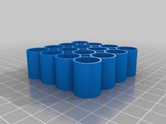 Customizable Battery Holder, AA Or AAA 3D Printer Model