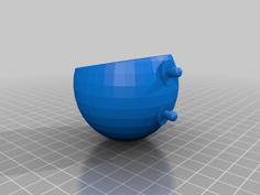 Aquarium Planter Wall Pods 3D Printer Model