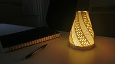 The Jaxtaposition (Parametric Lamp) 3D Printer Model