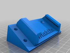 Makita Battery Wall Mount 3D Printer Model