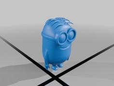 Funny Nakd Minion 3D Printer Model