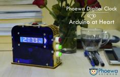 Laser Cut Big Character Arduino Clock