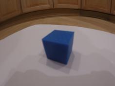 20mm And 10mm Calibration Cube 3D Printer Model