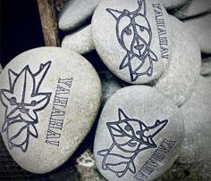 Laser Cut Korok Rocks (laser Etched)