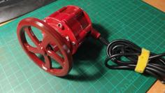 Planetary Reduction Potensiometer With Valve Wheel 3D Printer Model