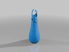 Twin Peaks Vase 3D Printer Model