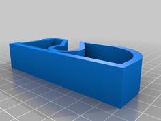 Door Mounted Hat Rack 3D Printer Model