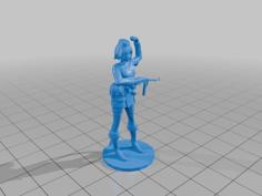 Girls Frontline Mp40 Model 3D Printer Model