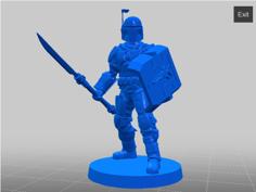 Mandalorian Merc (Multiple Varients) 3D Printer Model