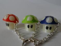 Mushroom Keychains / Champignon Porte-clé 3D Printer Model