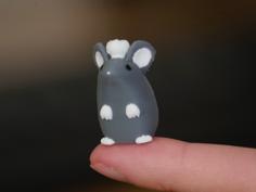 Tiny Chef Rat – Remy From Ratatouille 3D Printer Model