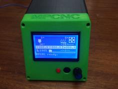 MPCNC Control Box With Keystone Ethernet Connections 3D Printer Model