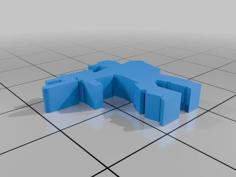 Survivor Meeple Commission 3D Printer Model