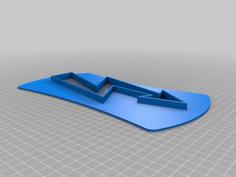 Flash_cokkie_cutter 3D Printer Model