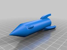 Space Ship 3D Printer Model