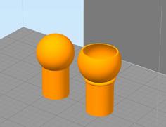 Ball And Socket Joint 3D Printer Model