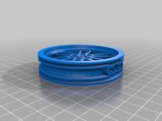 Lego Motorcycle Wheels And Tires 3D Printer Model