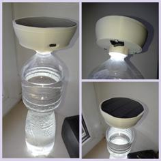 Solar Bottle Lamp 3D Printer Model