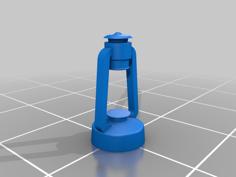 Oil Lamp Separated Parts (remix) 3D Printer Model