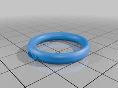 Ring 3D Printer Model