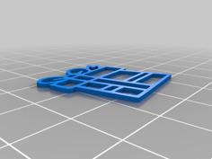 Present / Gift Tag 3D Printer Model