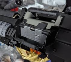 A&K Airsoft M249 Magwell Shim & Magazine Latch 3D Printer Model