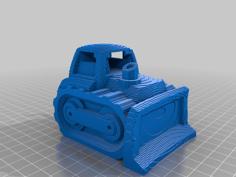 (3D Slash) CT_PowerPusher 3D Printer Model