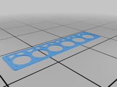 Jeep 4.0 Head Gasket 3D Printer Model