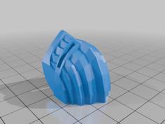 Lego Knights Kingdom Minifigure Visor Helmets (knight) 3D Printer Model