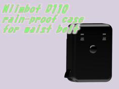 Niimbot D110 Rain-proof Case For Waist Belt 3D Printer Model