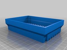 Stackable PCR Rack 3D Printer Model