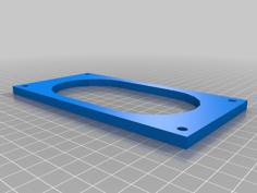 August Lock Door Plate 3D Printer Model