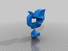 Animated Demon Mask 3D Printer Model