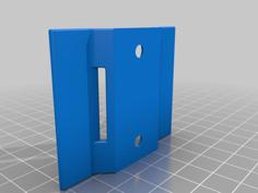 Universal Power Supply Mounting Bracket 3D Printer Model