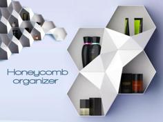 Honeycomb Organizer For Perfumes 3D Printer Model