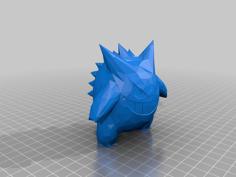 Low Poly Gengar 3D Printer Model