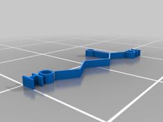 GHB Molecule (Lewis Structure) 3D Printer Model