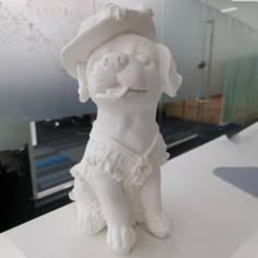 Lady Dog（generated By Revopoint POP） 3D Printer Model