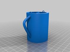 Hot Chocolate Mug Ornament 3D Printer Model